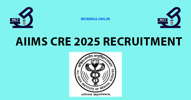 aiims cre 2025 recruitment