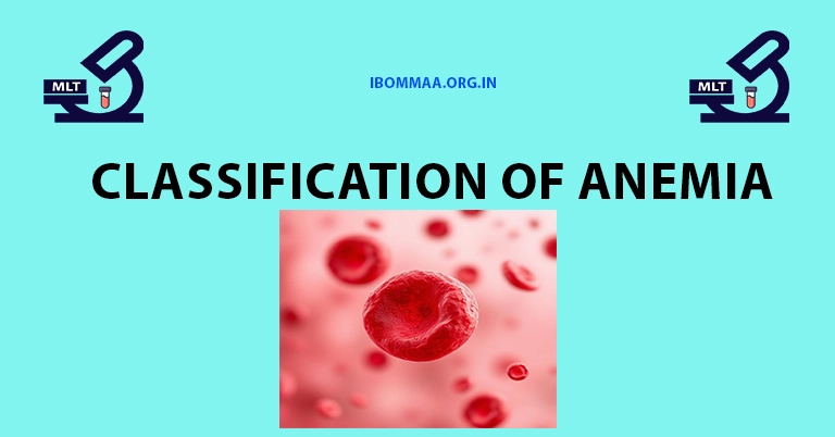 Classification of Anemia