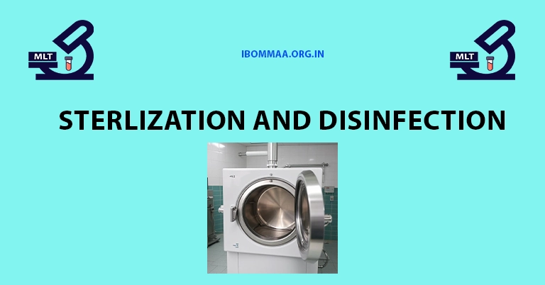 Sterilization and Disinfection